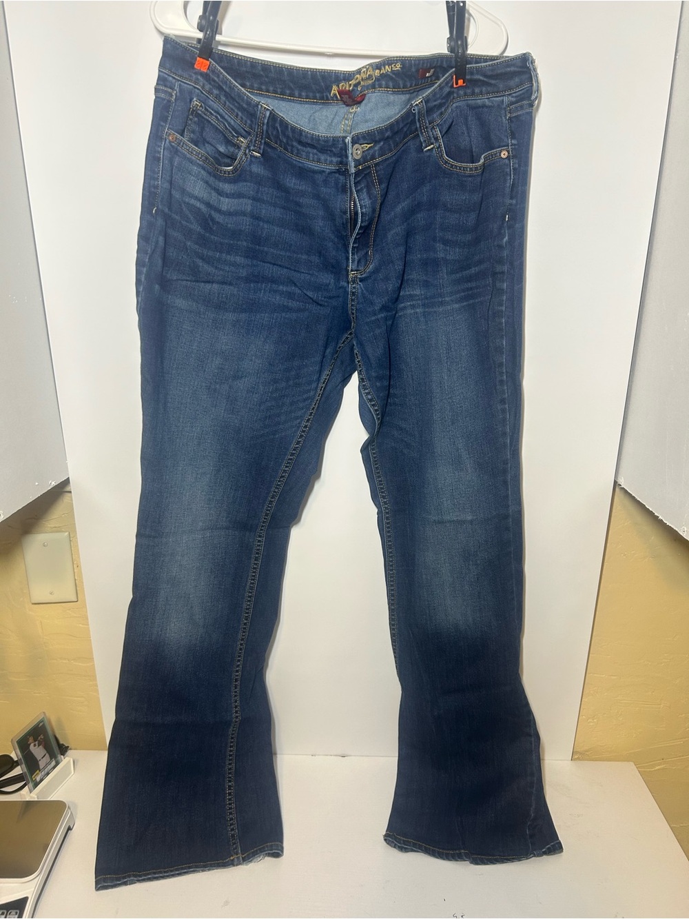 Women’s Arizona Dark Blue Denim Jeans - Classic Straight Fit